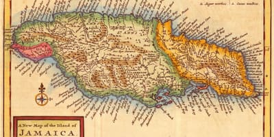 Carte de vieux-jamaïque