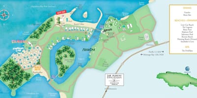 Carte de la jamaïque stations