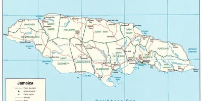 Le jamaïcain carte