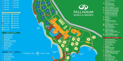 Carte de le grand palladium jamaica resort